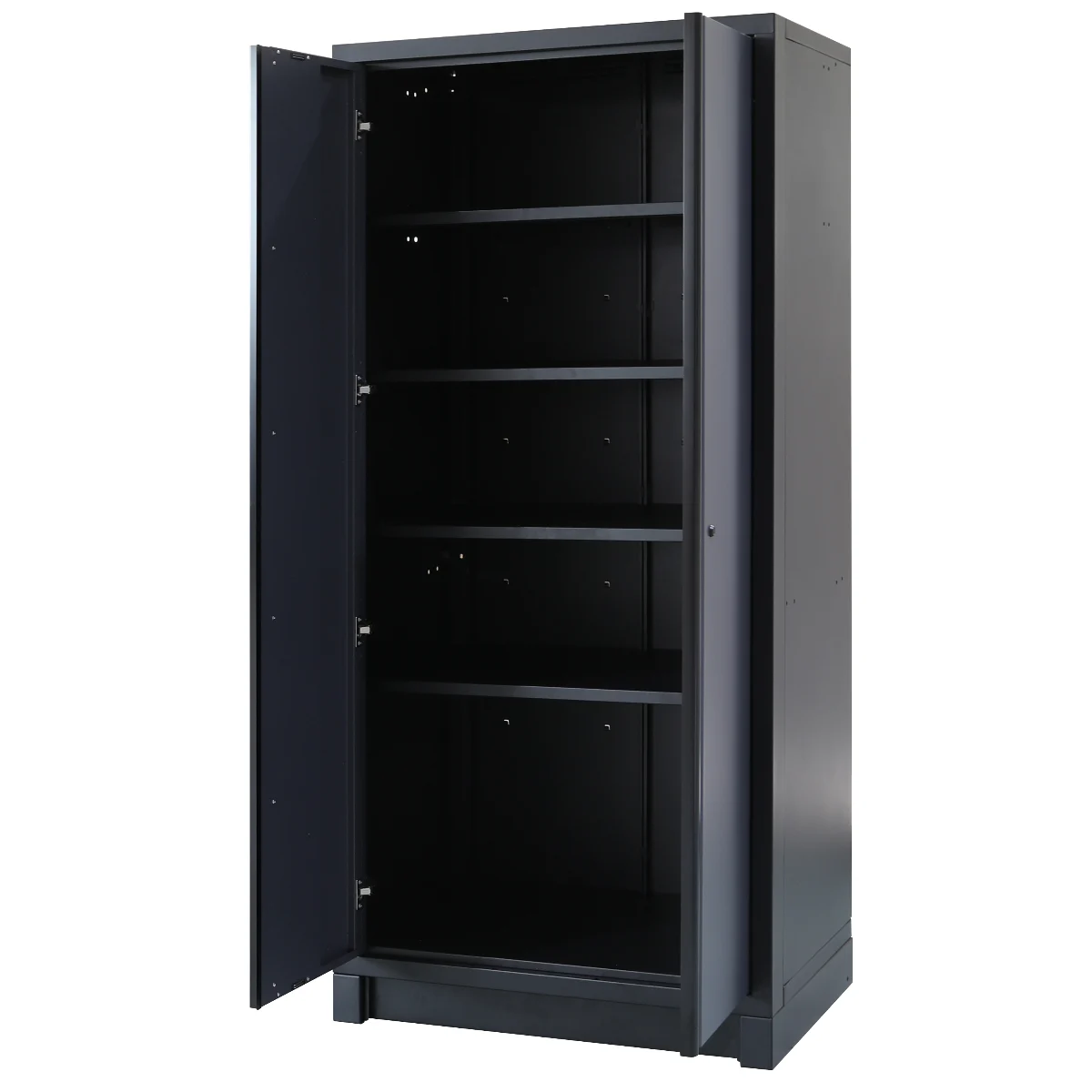 SGS Pro Heavy Duty Garage Storage System | Dual Powerstrip Cabinets | 2x Tall Double Cabinets